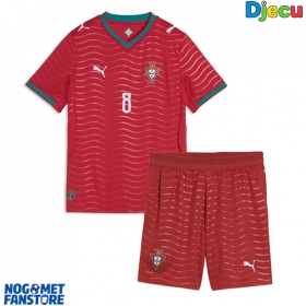 Portugal Bruno Fernandes #8 Domaci Dres za djecu SP 2026 Kratak Rukav (+ Kratke hlače)